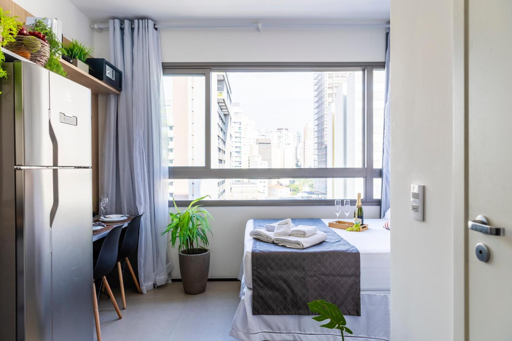 Apartamento Estudios Ao Lado Do Allianz Park, Piscina, Vaga *